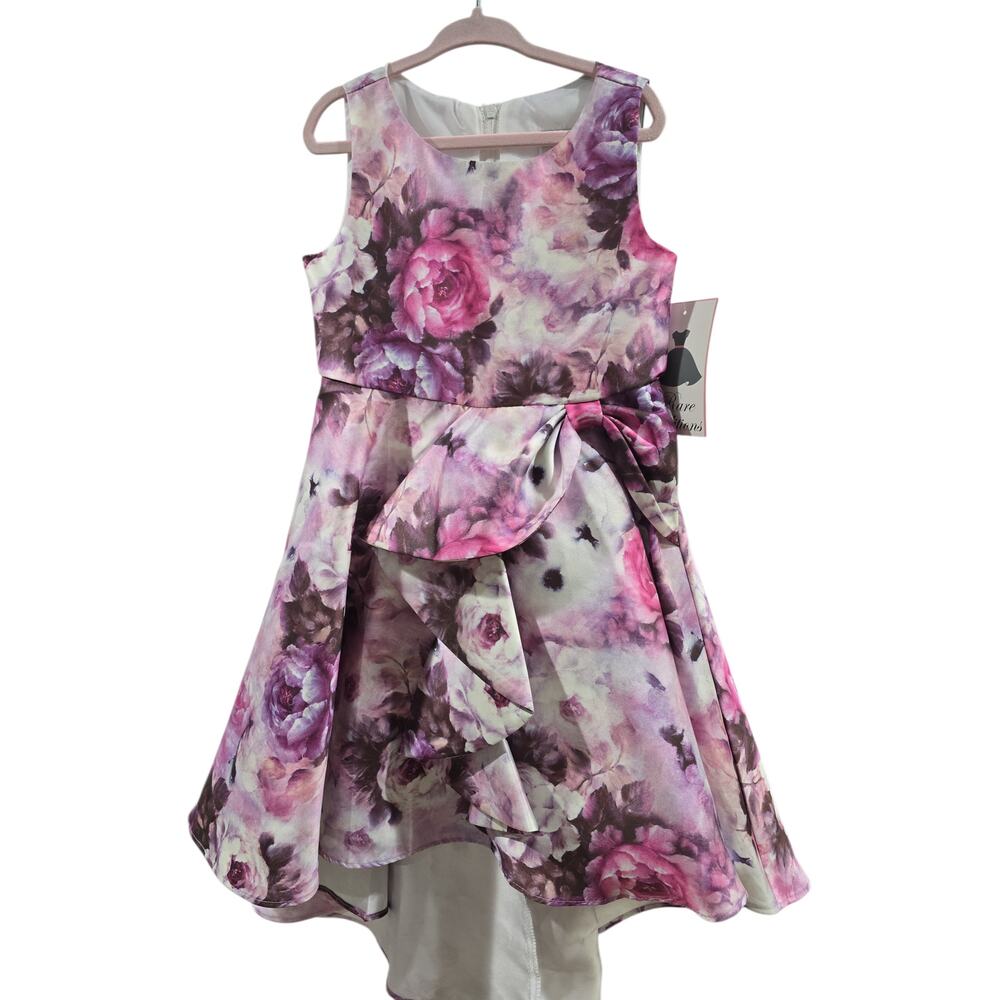 Rare Editions Floral Tafeta Dress - NWT